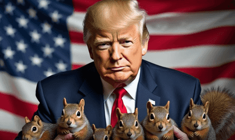 Peanut the squirrel trump